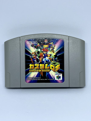 Nintendo 64 N64 CUSTOM ROBO Cartridge Only Japan JPN Confirmed Operation Game