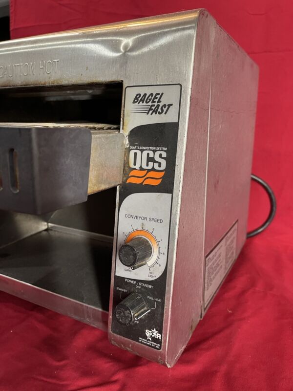 Star Holman QCS Conveyor Toaster QCS1-500B QUARTZ CONVECTION electric toast oven