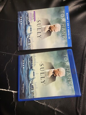 Sully (Blu-ray + DVD, 2016) VERY NICE / COMPLETE + SLIPCOVER