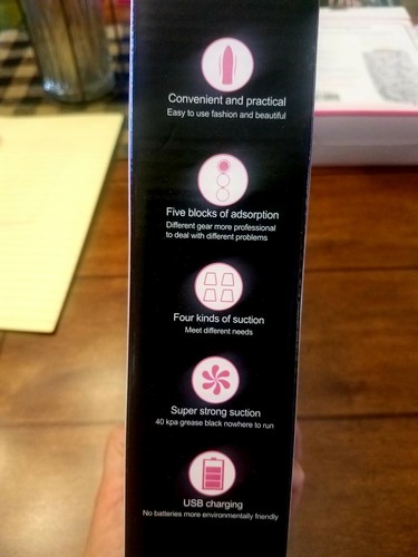 Face Pore Blackhead Cleaner Remover Vacuum Suction Skin Care Machine Tool