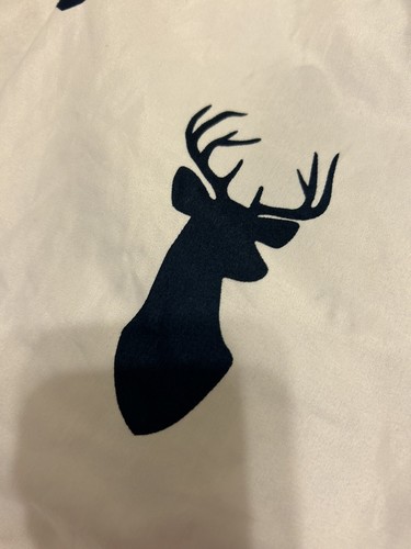 Sweet Jojo Designs Blue Stag Fitted Crib Sheet - Standard Crib/Toddler/Lot Of 2