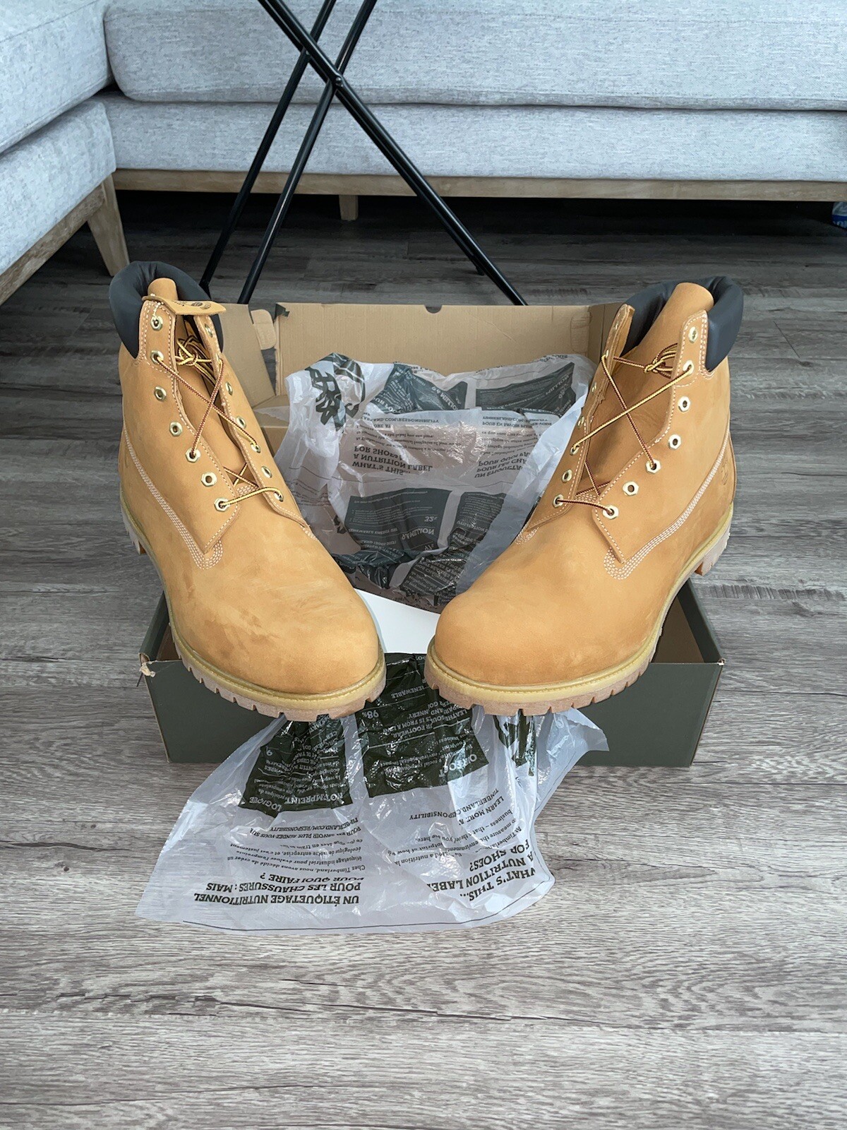 Premium Waterproof Boot Wheat Nubuck 