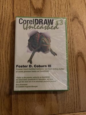 CorelDRAW X3 Unleashed DVD VIDEO MOVIE Foster D. Coburn III books learning tips
