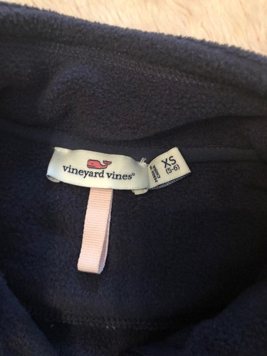 VINEYARD VINES Martha´s Vineyard  Sherpha Fleece full zip Vest  Size XS 5-6