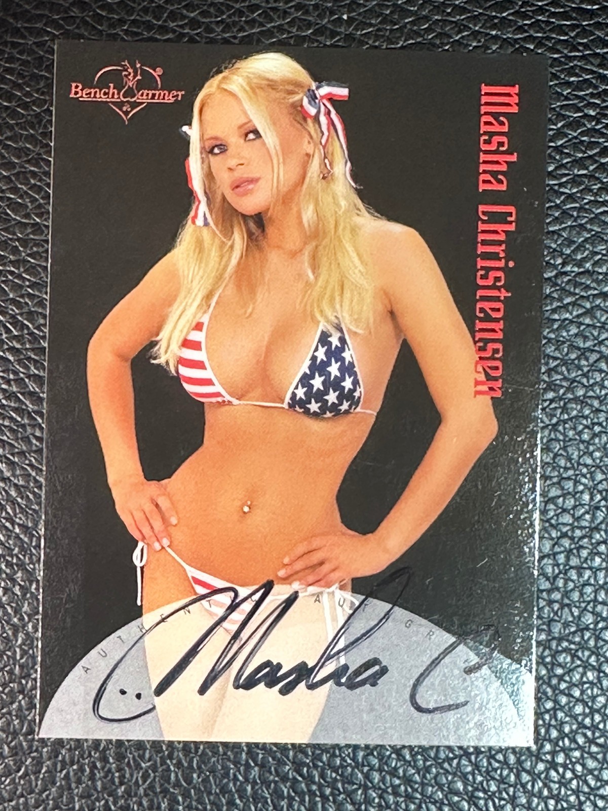 2004 Bench Warmer #16 Masha Christensen Auto Autograph