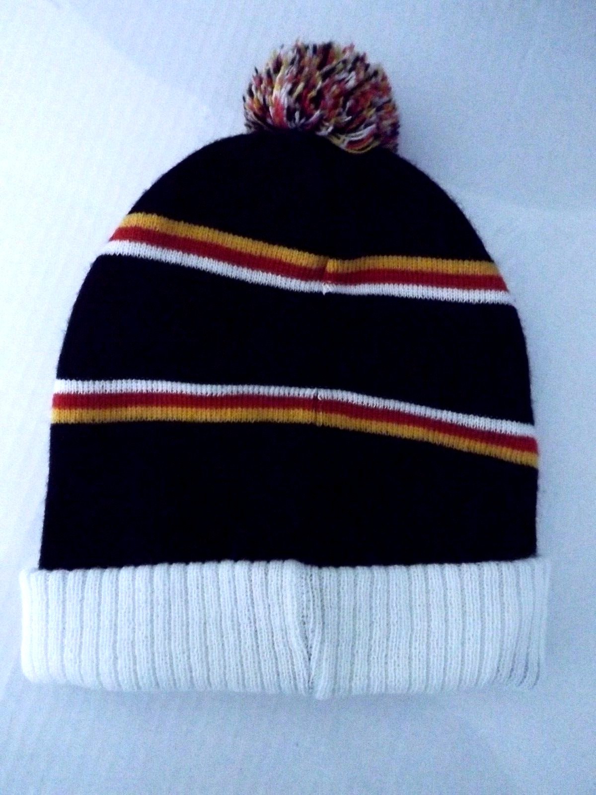 MILLER Beer Toque KNIT BEANIE w/Pom Pom HAT Embroidered Logo NWNT Free Shipping