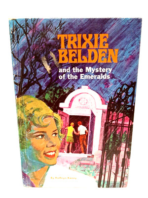 Trixie Belden & the Mystery of the Emeralds by Kathryn Kenny 1971 HC Whitman VTG