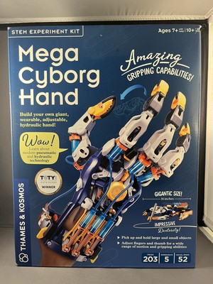 New Thames & Kosmos Mega Cyborg Hand STEM Experiment Educational Science Kit