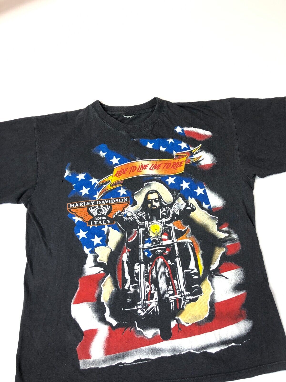 Harley Davidson Vintage 1999 Ride to Live Riders T-Shirt | eBay Harley Davidson Vintage 1999 Ride to Live Riders T-Shirt | eBay