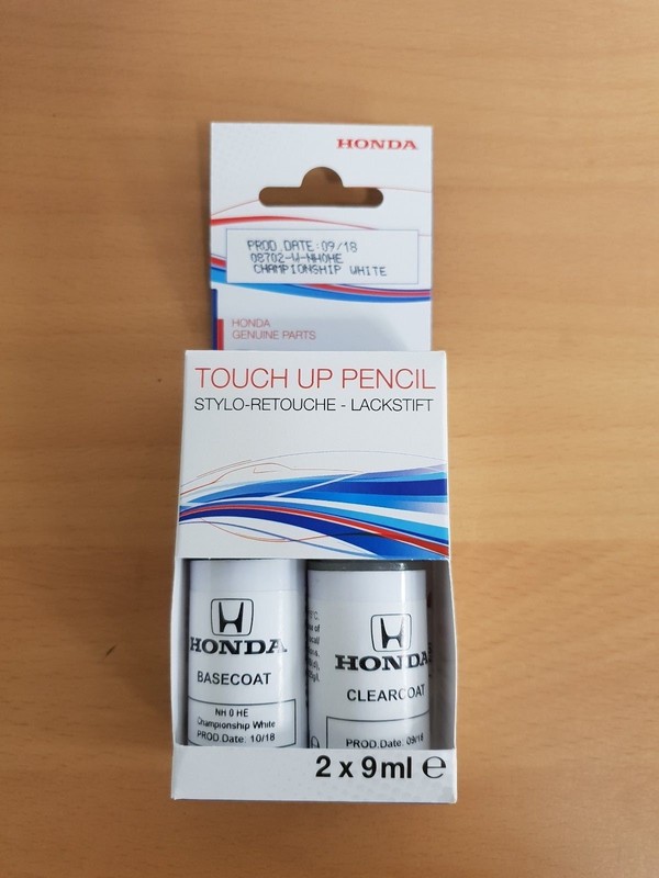 VÃ©Ritable Honda Championship Blanc Retouche Peinture Nh0