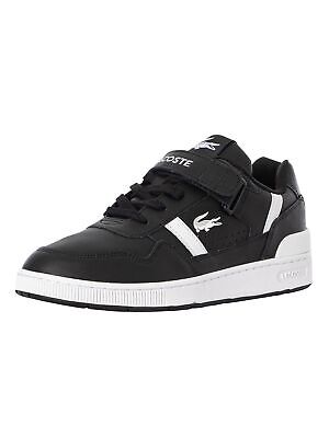 

Мужские кожаные кроссовки Lacoste T-Clip VLC 223 1 SMA, черные, Черный, 746SMA0073312
