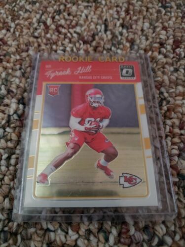 Tyreek hill rookie card 117. rookie card picture