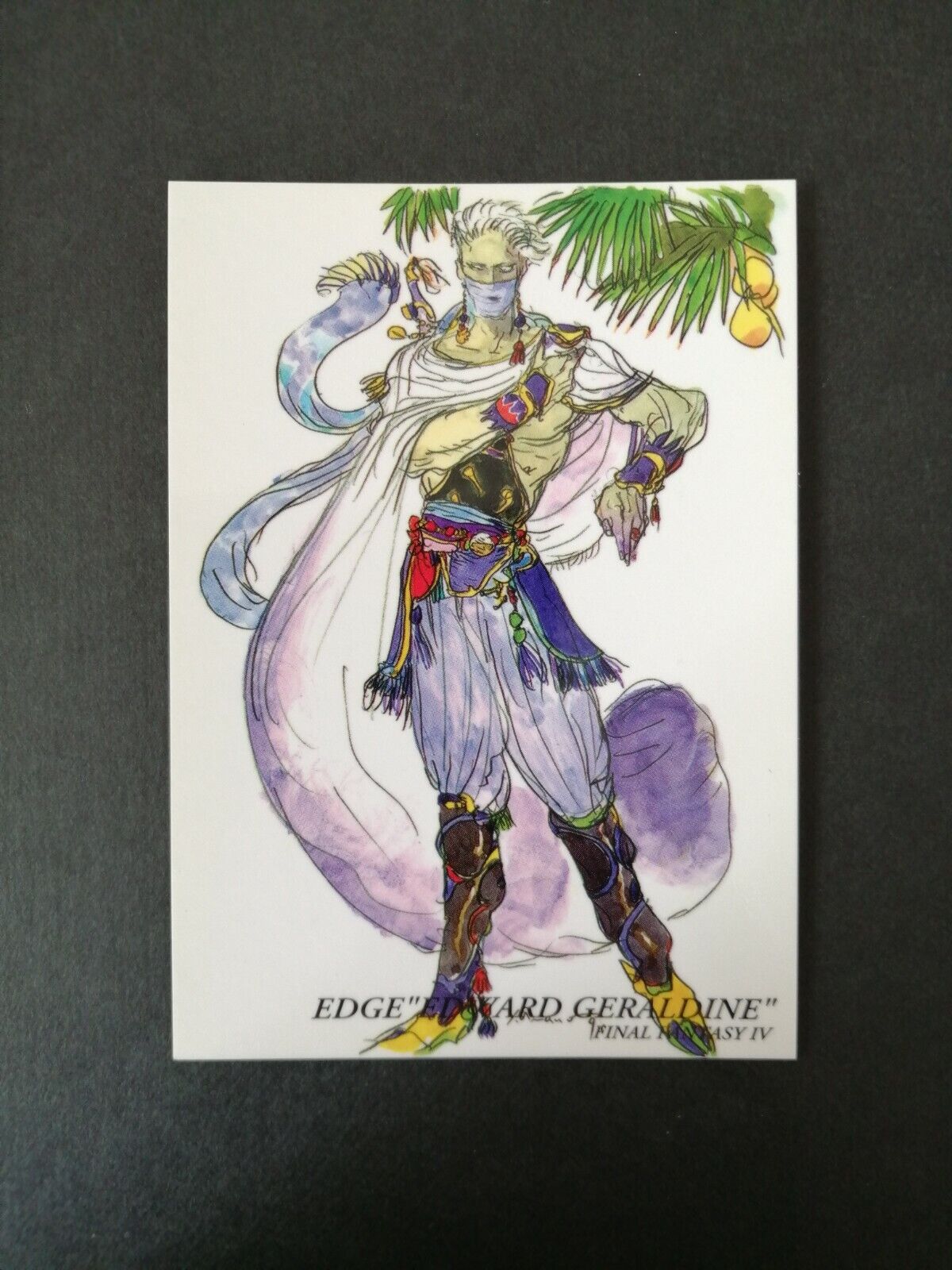 Final Fantasy FF4 Art Museum Card Final Fantasy FF4 Art Museum Card