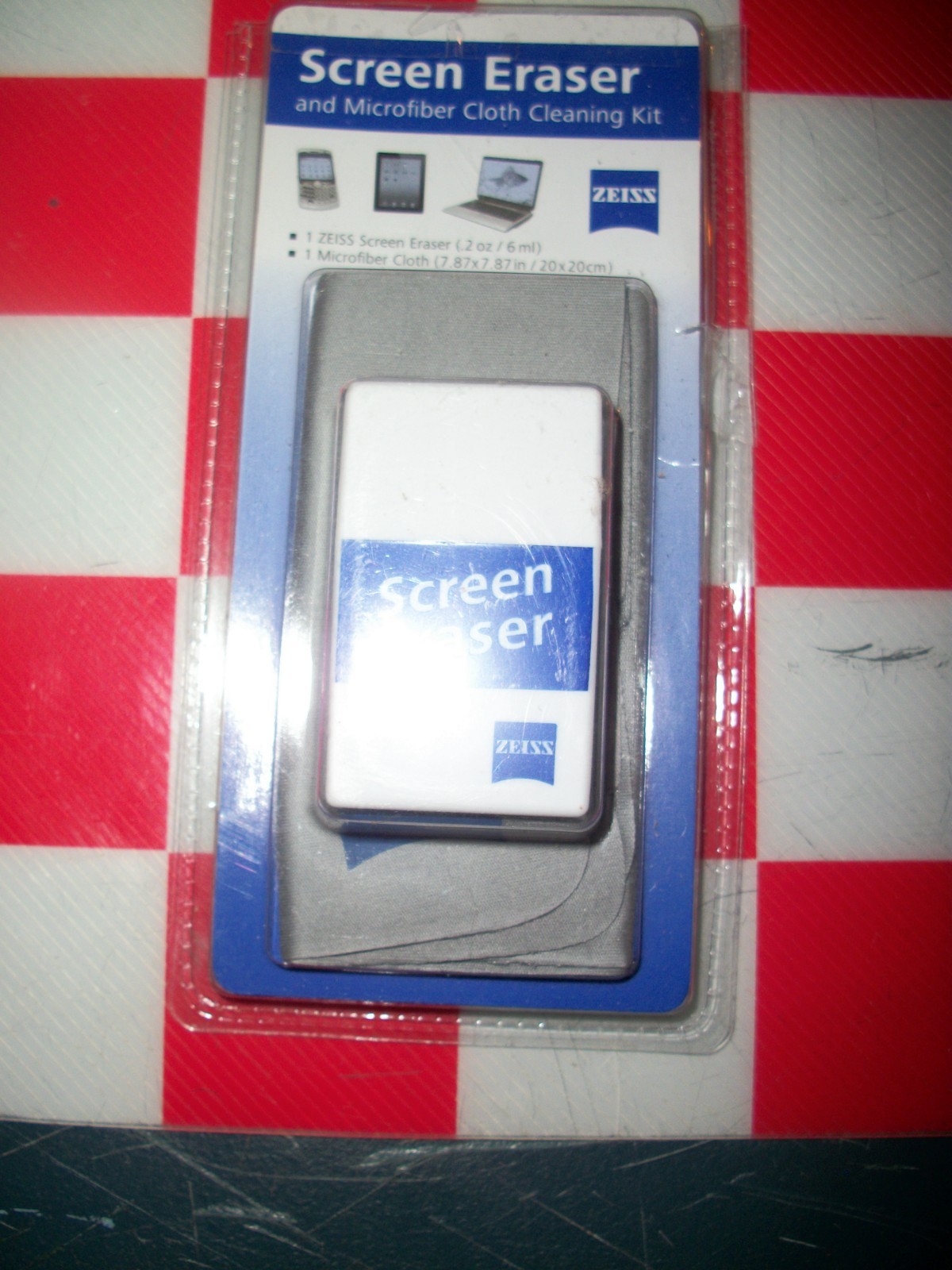 Zeiss LCD Screen Eraser and Microfiber Cloth Cleaning Kit