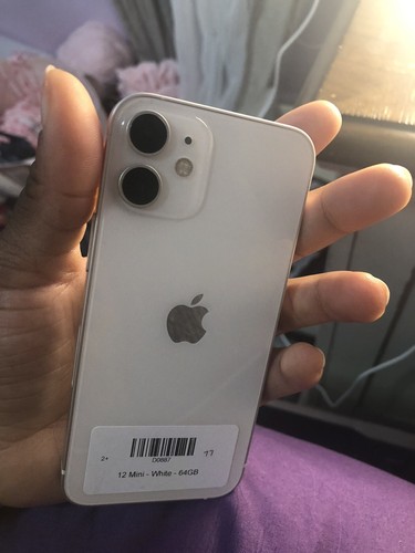 iPhone - iPhone 12 mini ホワイト 64 GB Apple iPhone 12 Mini, 64GB, White - Unlocked (Renewed