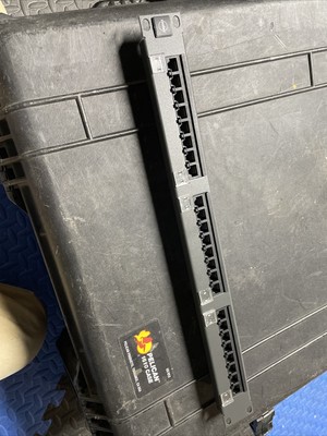 Molex 568B Cat5e 24 Port Patch Panel PID-00001 *READ DESCRIPTION*