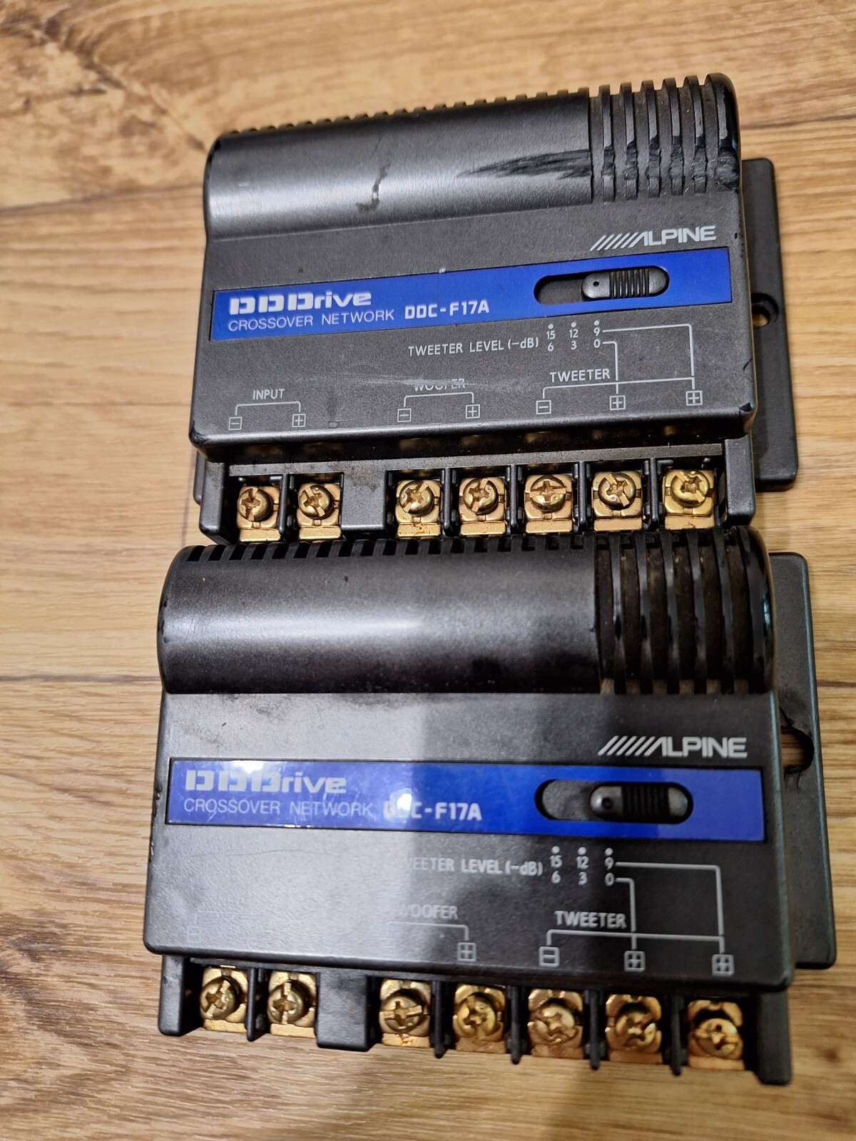 名機 DDC-F17c スピーカーセット ALPINE アルパイン スピーカー 16cm