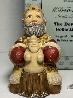 The DerEvo Collection  The Carver  Santa G. DeBrekht Russian Designed Folk Art