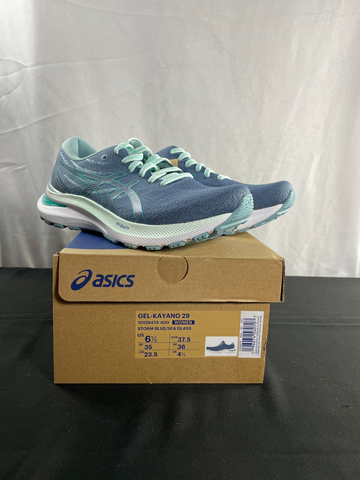 Asics Gel-Kayano 29 1012B479-400 Mens Blue Lace Up Low Top Asics Gel-Kayano 29 1012B479-400 Mens Blue Lace Up Low Top