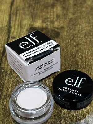 Elf Cosmetics Poreless Putty Primer-UNIVERSAL SHEER-Travel Size 0.14 Oz/4g