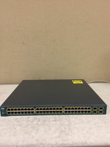 Cisco 3560G WS-C3560G-48PS-E 48-Port 10/100/1000 PoE 3560 Switch Ships Free