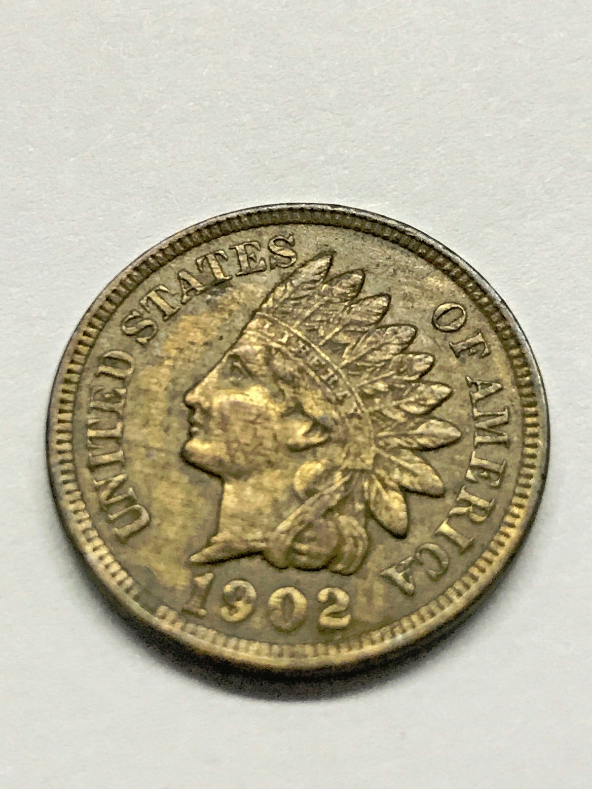 1902 Indian Head Cent XF+ #3041 | eBay