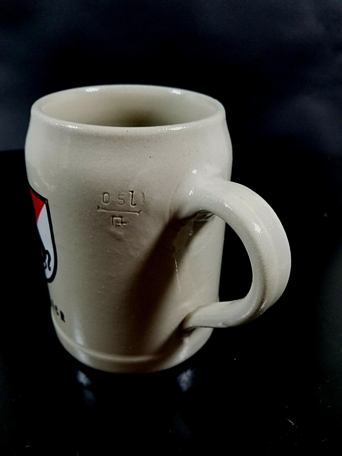 GERMAN STONEWARE BEER MUG