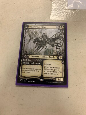 Murderous Rider SHOWCASE MTG Magic Altered Art Pack Fresh! New