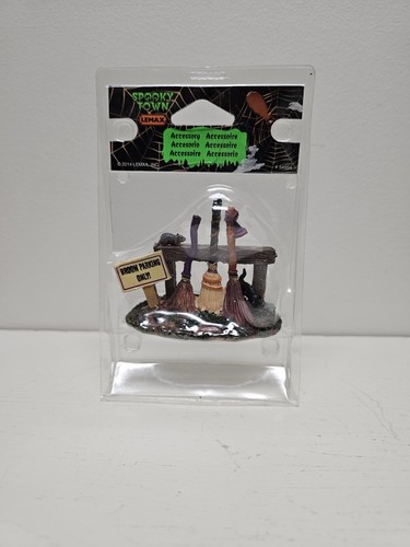 Common ‎– The Common Collection❗️ Lemax 44737 BROOM PARKING RACK Spooky Town Accessory Village