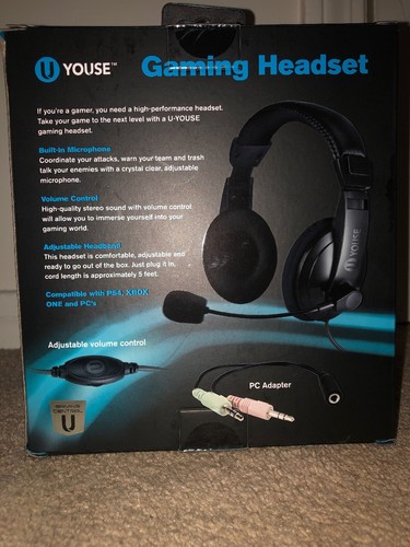 Youse Gaming Headset For XBOX ONE, PS4, PC