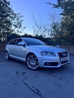 2009 AUDI A3 2.0 TDI S Line 5dr SILVER DIESEL MANUAL FSH ALLOYS HALF LEATHER VGC