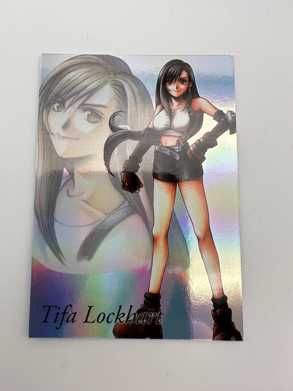 Final Fantasy VII Anniversary Art Museum Trading Card Alt