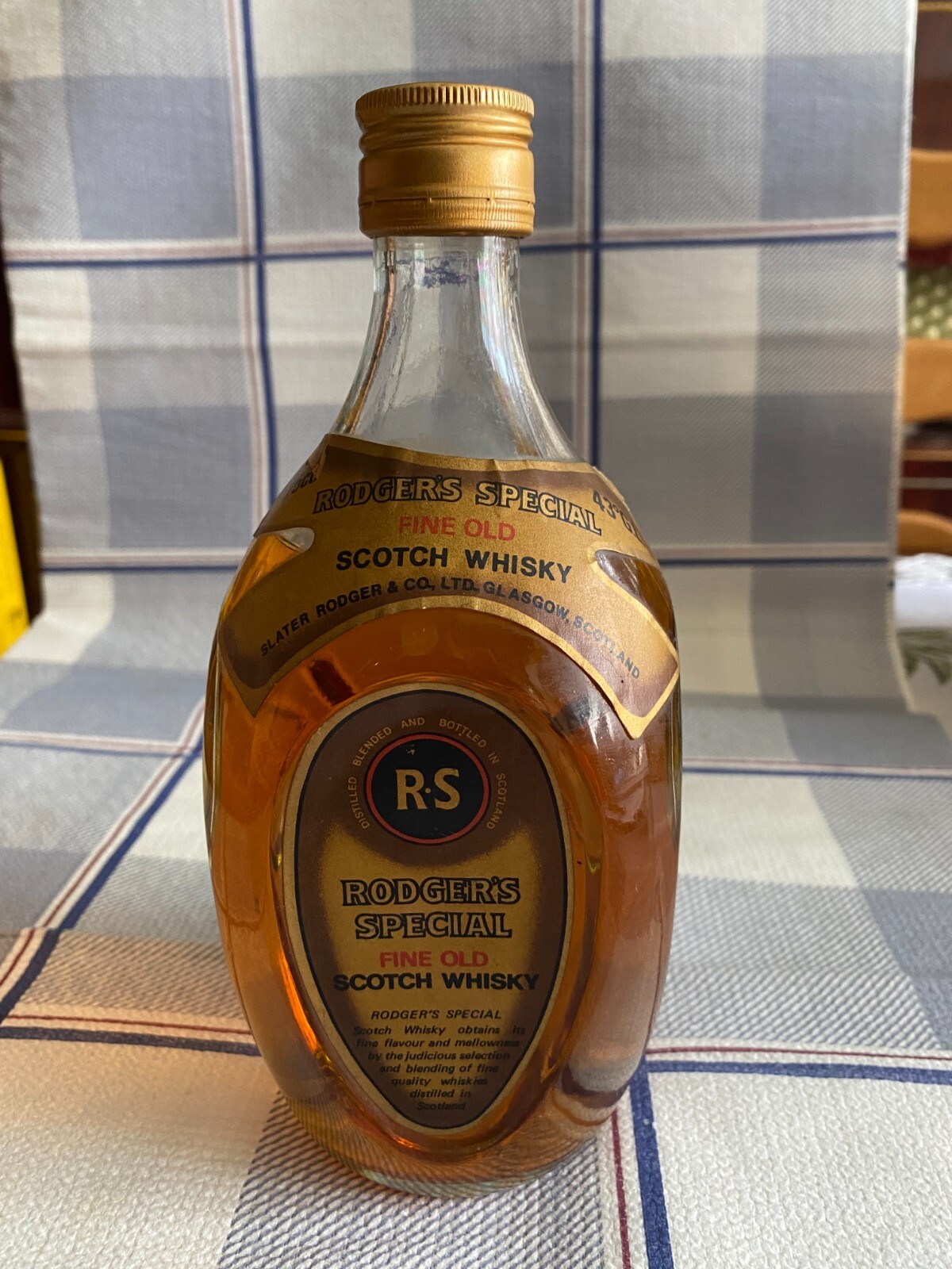 Rodger's Special Fine Old Scotch Whisky 1980 | eBay