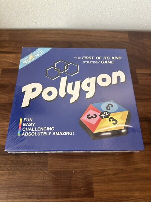 Polygon Board Game From The Makers Of Sequence New Sealed Vintage