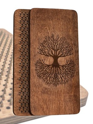 Sadhu Board with Nails for Yoga Meditation Acupressure Foot Massage 11.8x5.7