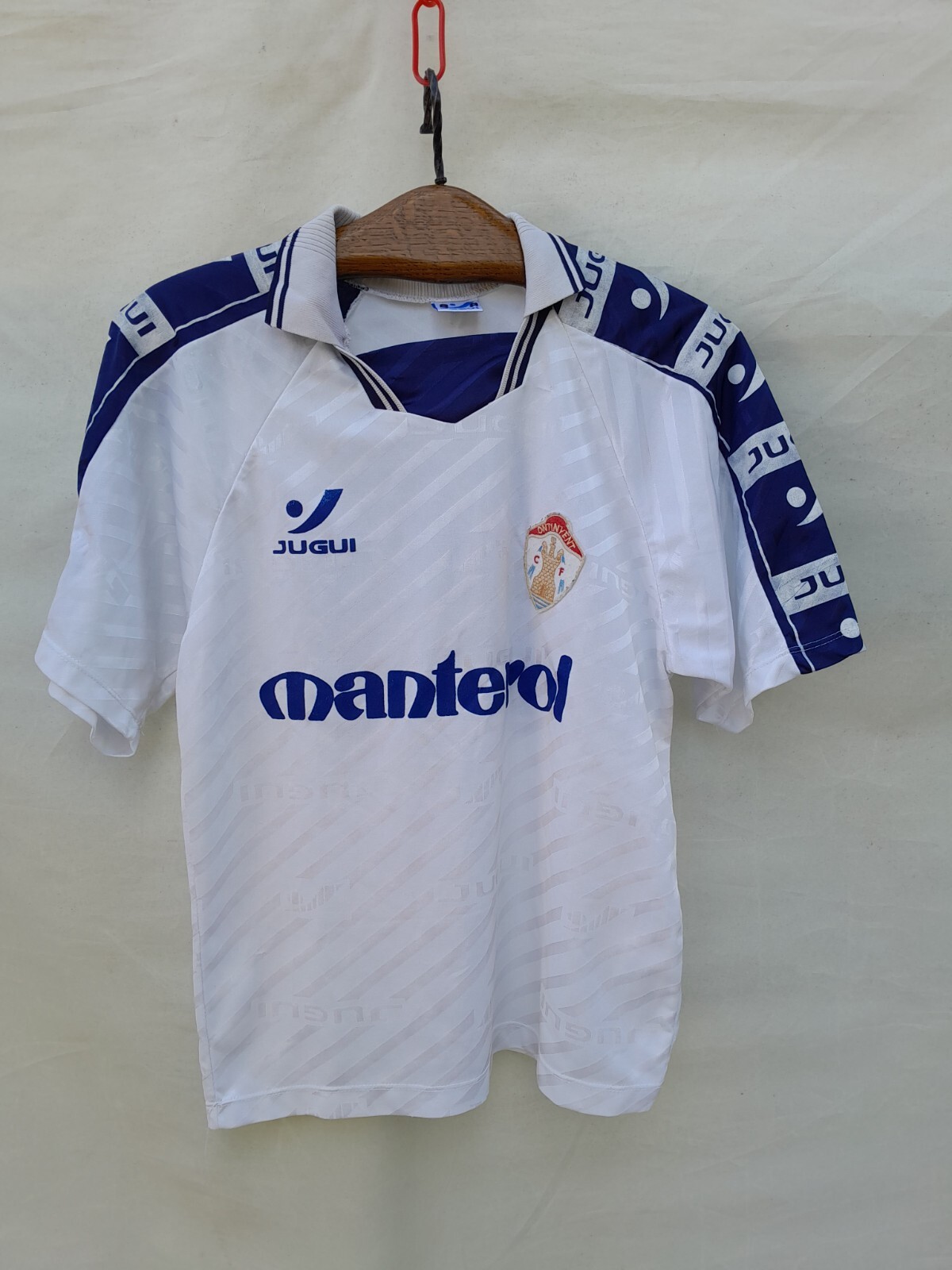 Vintage Ontinyent Football Shirt Men's Small White Jersey Vintage Ontinyent Football Shirt Men's Small White Jersey