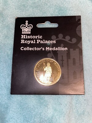 Historic Royal Palaces Collector's Medallion Tower of London Chief Yeoman Warder