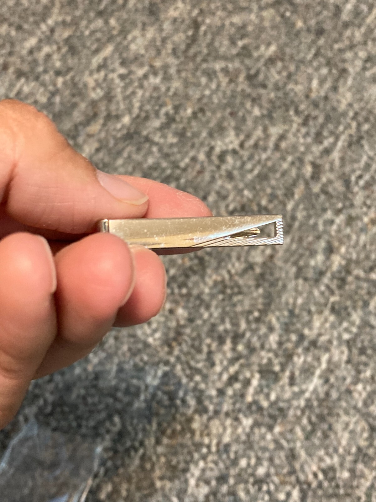 Vintage Silver Swank Tie Clip! | eBay