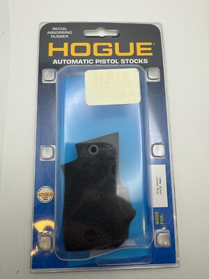 Hogue Rubber Grip for Sig Sauer P938 Ambi W/Finger Groves, Black - 98080