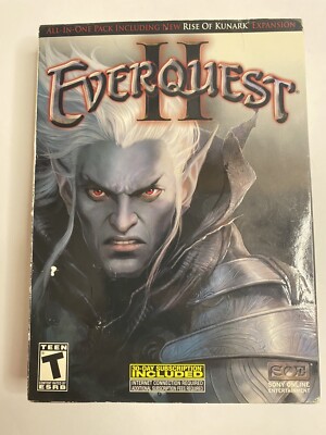 EverQuest II: Rise of Kunark All-In-One Pack (PC, 2007) Sony