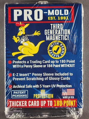 18x Pro Mold MH180SAB 3rd Gen w/ Sleeve 180pt Magnetic Card Holder One Touch