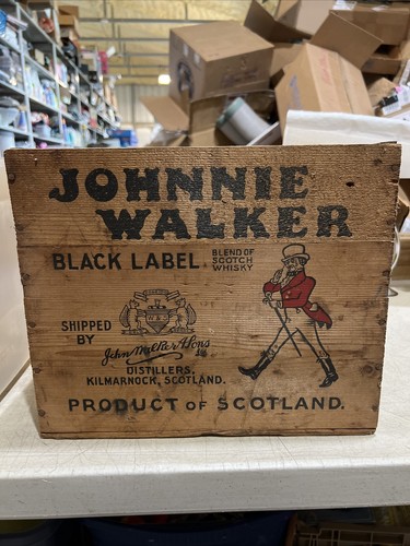 ヴィンテージ　Johnnie Walker 置物 Antique JOHNNIE WALKER Scotch Walking Man Store Advertising