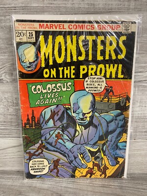 Monsters on the Prowl #25 September Bronze Age 1973 Marvel Comic Group
