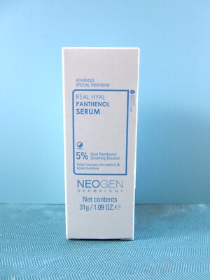 Neogen Dermalogy Real Hyal Panthenol Serum 1.09 Oz Full Size New In Box