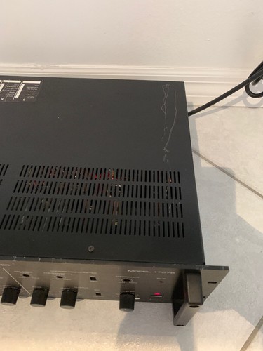 ALTEC LANSING 1707B PRE-AMP MIXER AMPLIFIER Model 1707B, Untested, Powers On