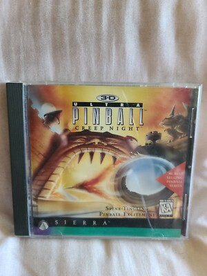 Shelf62g VINTAGE PC GAME/SOFTWARE~ Ultra pinball 3d