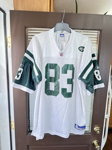 Authentic New York Jets #83 Santana Moss Vintage Reebok NFL