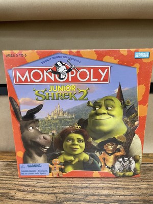 Monopoly Junior Shrek 2 Childrens Board Game