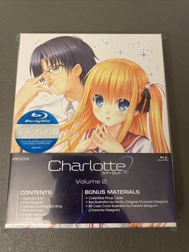 シャーロット　Charlotte Blu-ray Box Amazon.com: Charlotte Part 2 - Collectors Combi [Dual Format