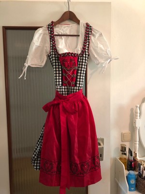 MELEGA DIRNDL  34 36  38   Balkonett Dirndl